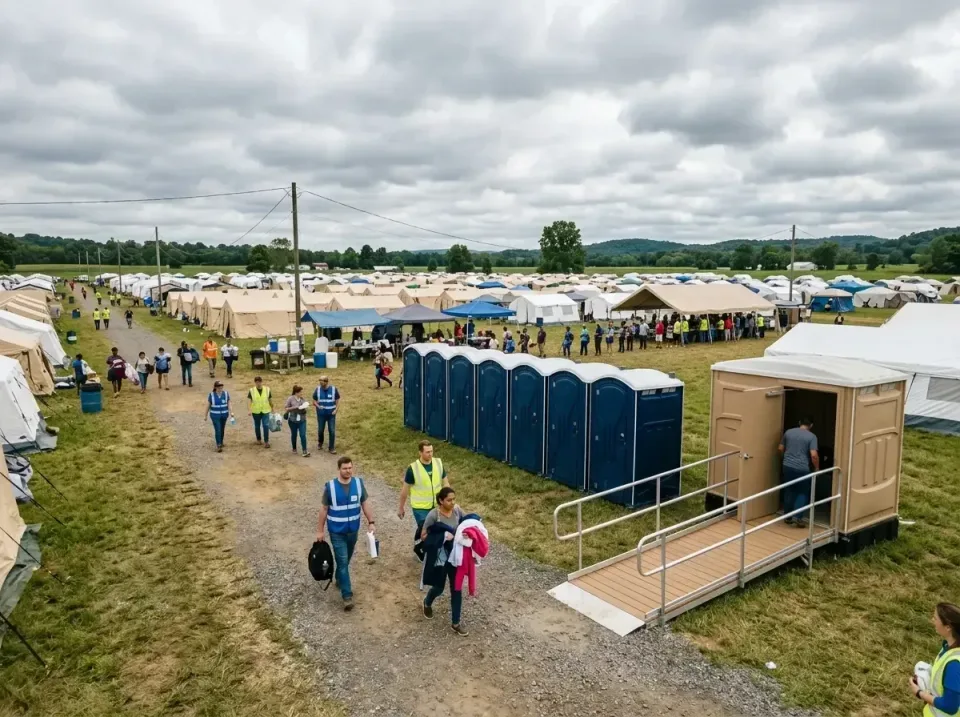 disaster-relief-camp-restrooms-010 — frequently asked questions, Dumpster & Portable Bathrooms Rental in Muse, PA